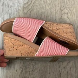 Cute summer slide on wedges
